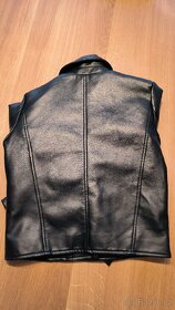 Dívčí koženková bunda vel. 146 - 5