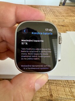 Apple Watch Ultra 2 49mm – Titanové pouzdro + Luxusní příslu - 5