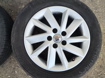 15"letní alu sada 5x100 origo Seat Ibiza 4 Fabia 3 Polo 6R - 5