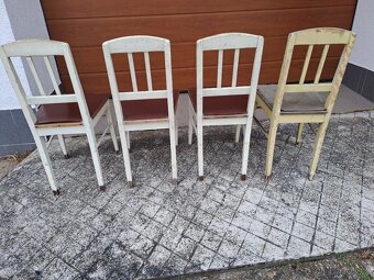 4 x selská židle na chalupu - 5
