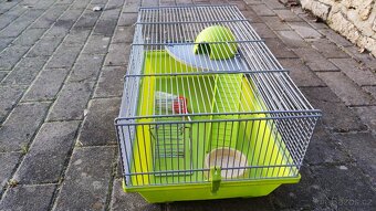 Klec pro hlodavce 28x50x22cm včetně příslušenství - 5