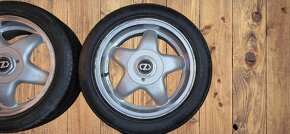 Alu disky OZ Route 4x100 ET42 s letními pneu - 5