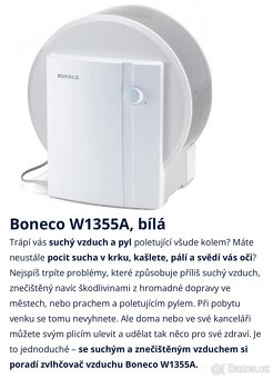 Prodám zvlhčovač a zaroveň čistič vzduchu Boneco - 5