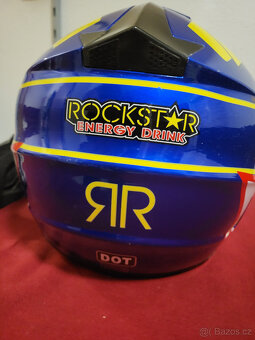 Prodám MX helmu Rockstar - 5