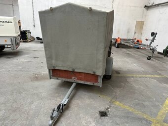 Přívěsný vozík za auto s plachtou - 5