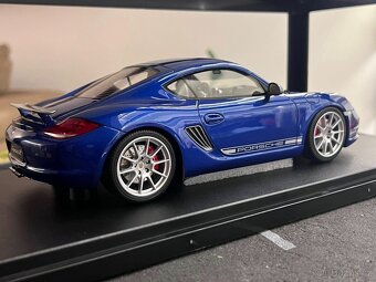 1:18 PORSCHE CAYMAN R - Blue - GT-Spirit Limited - 5