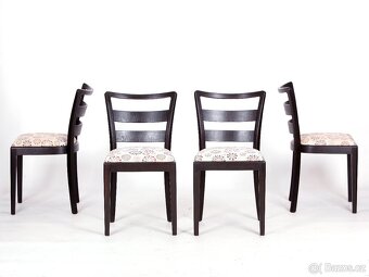 České jídelní židle TON po přečalounění, 4 ks. - 5