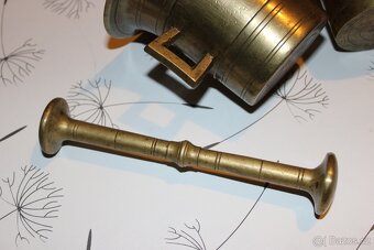 3 X MOSAZNÝ HMOŽDÍŘ - 5