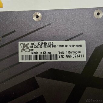 AMD Radeon RX 570 8GB XFX - 5
