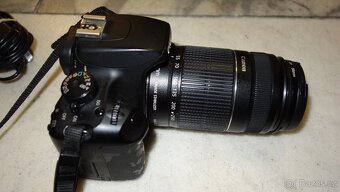 Canon EOS 1000D + 18-55 + 55-250 - 5