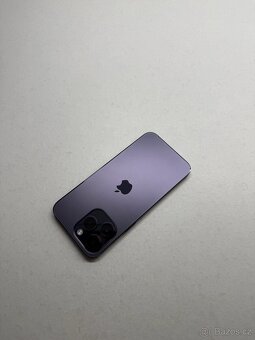 APPLE IPHONE 14 PRO MAX 256GB-FIALOVÝ 100% BATERIE, ZÁRUKA - 5
