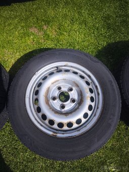Nazutá pěkná nezničená kola r16 5x120 včetně pneu 205/65 C - 5