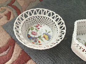 porcelánová miska s kvetinami, vice druhu - 5