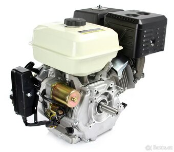 Spalovací motor 15HP 25mm elektrický start zánovní - 5