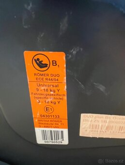 Britax Römer 9-18kg - 5