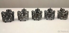 Skleničky se cínovým rámem - 5