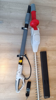 Elektrické teleskopické nůžky na živé ploty-nové - 5