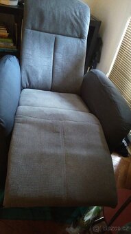 Rozkládací křeslo – použité, pohodlné - 5