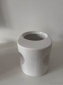 Keramický květináč srdíčko 2 kusy - 5