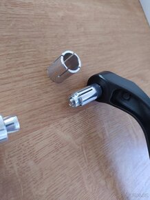 Chrániče páček na motorku černá/vruby - 5