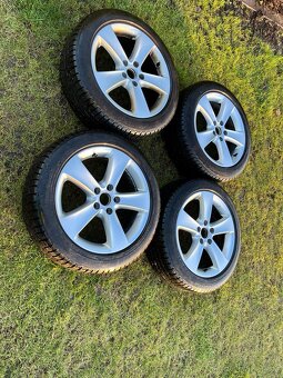 Zimní pneu s ALU disky VW passat, Škoda 205/50 R17 - 5