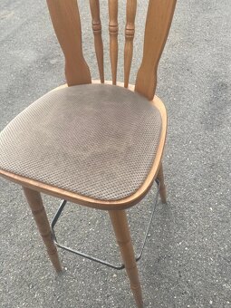 12ks Stoly a (120x zidle PRODANO)6ks barovky do restaurace - 5