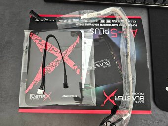 Zvuková karta Sound BlasterX AE-5 plus - 5