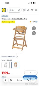 Rostoucí židle pro děti - 5
