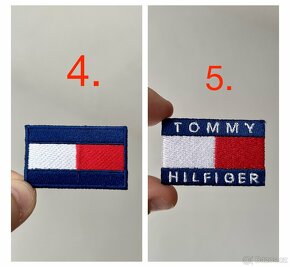 Nášivky - Tommy Hilfiger - nové, nepoužité - 5
