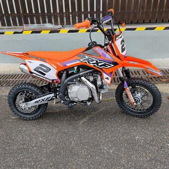 Pitbike Apollo SANO RXF ROOKIE 110cc polo-automat oranžový - 5