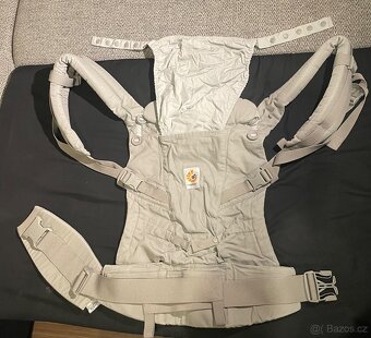 Nosítko ERGOBABY adapt pearl grey - 5