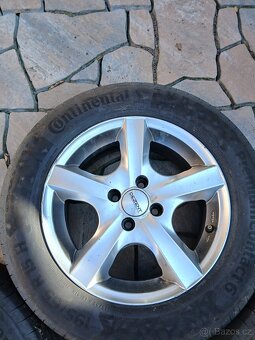 Alu disky Renault Megane + letní pneu 15" - 5