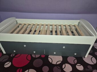 Dětská postel s přistýlkou a úložným prostorem - 5