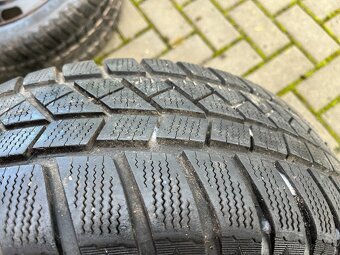 4x plechové disky 4x108 R15, zimní pneu 70% - 5