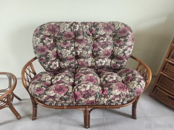 Ratanová sedací souprava - 5