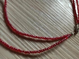 Nový náhrdelník červený - 5