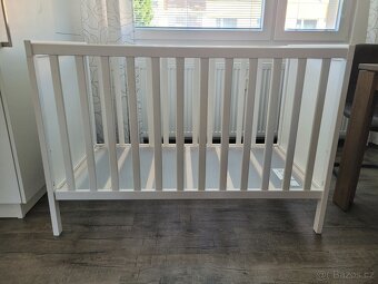 Postýlka IKEA 60x120cm vč matrace - 5