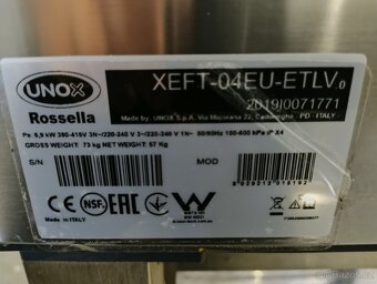 Pekařská dvou pec Unox Bakerlux - 5