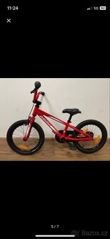Dětské kolo Specialized Hotrock 16” červené - 5