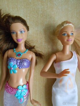 Panenky BARBIE - 2x MATTEL - zachovalé , cena celkem - 5