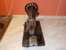 Starozitny sici stroj VERRESSERTE SINGER MASCHINE R.G. - 5