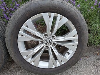 Originál ALU kola VW Passat R17 + pneu - 5
