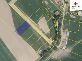 Prodej stavebního pozemku 1196 m2, Vokov - 5