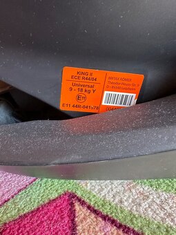 BRITAX RÖMER King II Black Fire Red 2021 - 5