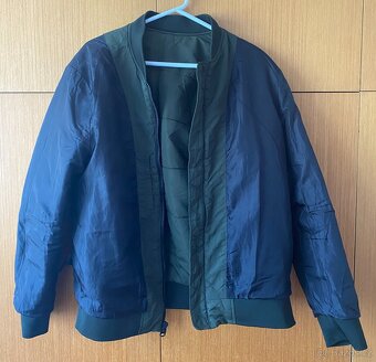 Bunda bomber H&M zelená, vel. L - 5