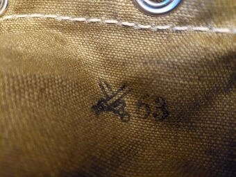 Vak pro výsadkáře plátěný ČSLA - 5