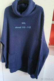 Nabízím svetr modrý,černý a černohnědý - 5