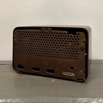 Bakelitové rádio Philips Philetta, typ BD 254 U - 5