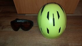 Helma Salomon Ranger2 c.air neon yellow vel.M 56-59 cm. - 5