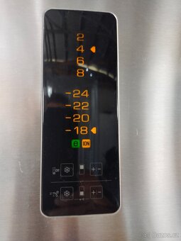 Prodám plně funkční stříbrnou lednici zn. BEKO --DOVEZU-- - 5